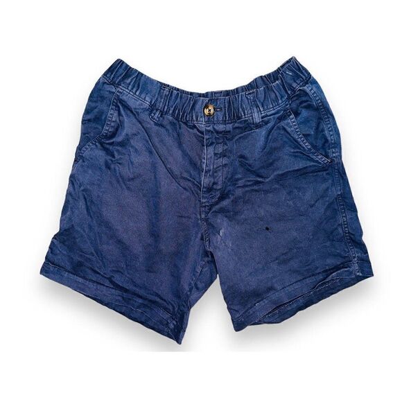 C8 Bearbottom Shorts Mens Navy 6" Stretch Classic Medium - Picture 1 of 5